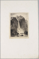 KG 09805a
<br/>
Landschap met waterval
<br/>
<em>Jonghe, Jan Baptiste de</em>